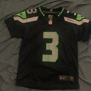 AUTHENTIC- NFL Seahawks JERSEY- Kids Small